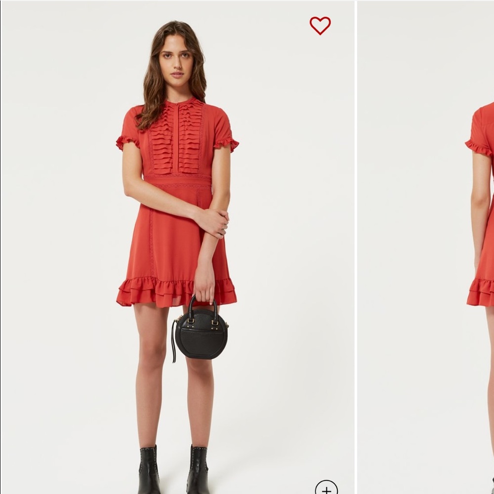 Rebecca Minkoff size 0 Red Ariel Dress